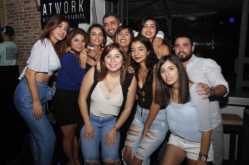 AT Work Beirut on Saturday Night